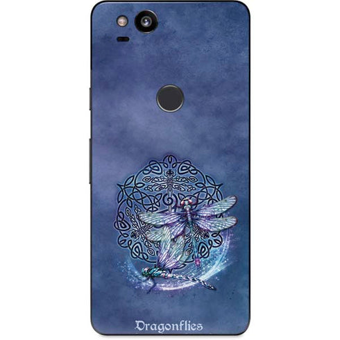 Brigid Ashwood Dragonfly Celtic Knot Google Pixel 2 Skin